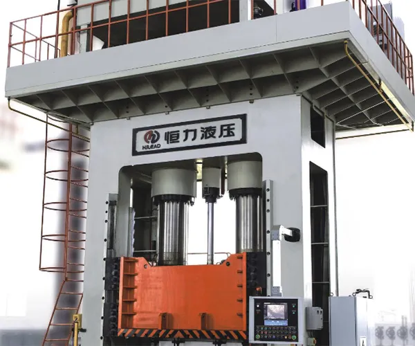4-Post Hydraulic Press for Composite Materials