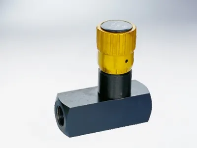 One-Way Throttle Valve