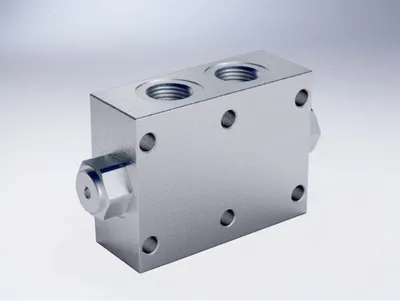 Flanged Dual Hydraulic Control Check Valve