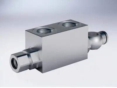 Dual Hydraulic Control Check Valve (for 12mm Adjustable Articulated Mounting D2353)