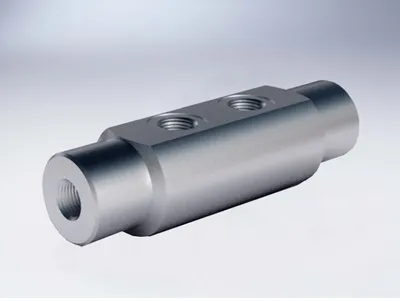 Cylindrical Double Hydraulic Check Valve