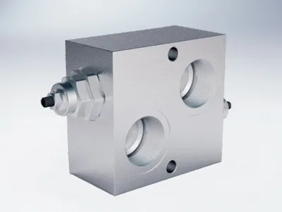Flanged Bidirectional Cross Relief Valve for Danfoss Motors (OMS-OMPOMR-OMT)