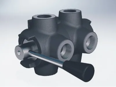 6-Way Diverter Valve
