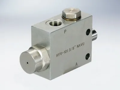 Push-Button Stroke Block Valve (Normally Open Type)