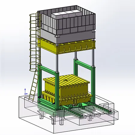 Hydraulic Extrusion Press (Aluminum Profile Extrusion Line)